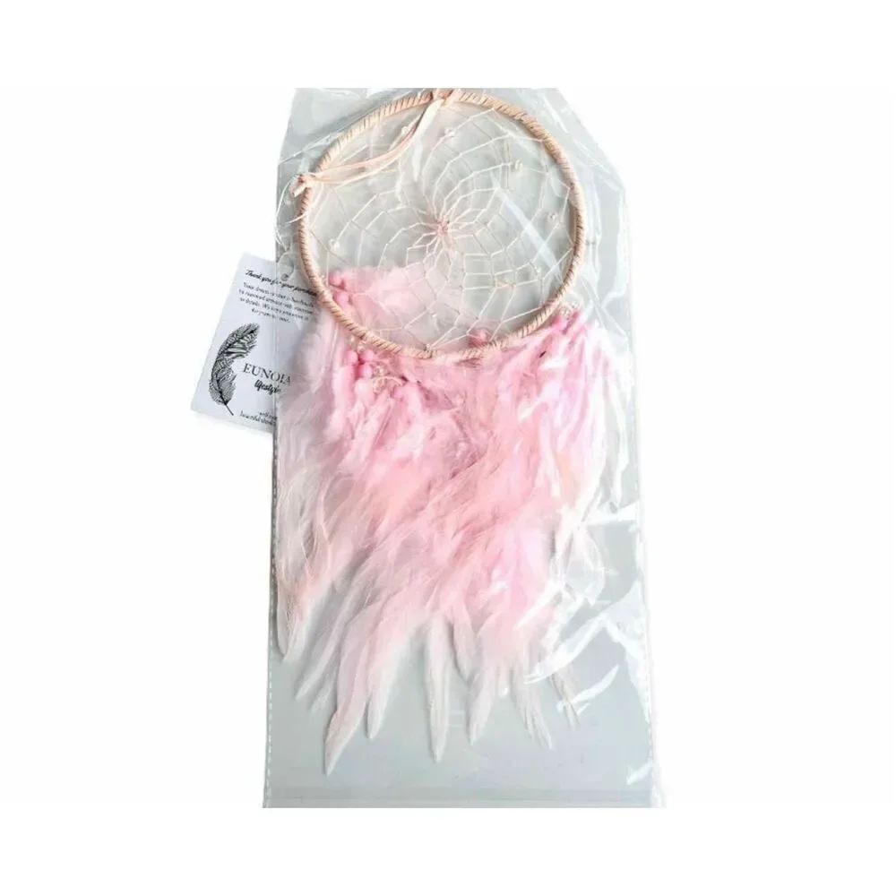 NWT Girls Eunoia Sweet Dreams Pink Dream Catcher Dreamcatcher